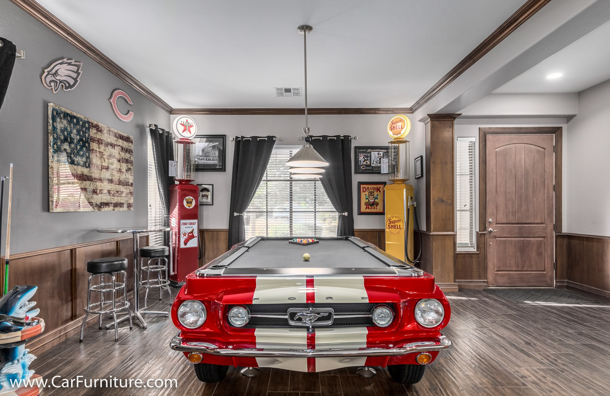 custom car pool tables