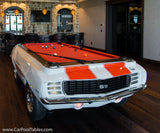 Mario Andretti Signature 1969 Camaro Pace Car Pool Table