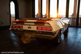 Mario Andretti Signature 1969 Camaro Pace Car Pool Table