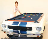 SIGNATURE Collector's Edition Carroll Shelby Hand-Autographed 1965 GT-350 Pool Table