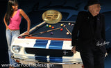 SIGNATURE Collector's Edition Carroll Shelby Hand-Autographed 1965 GT-350 Pool Table