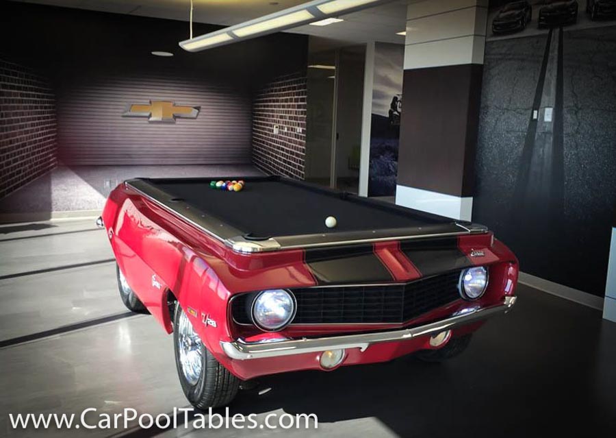 Custom Car Pool Tables