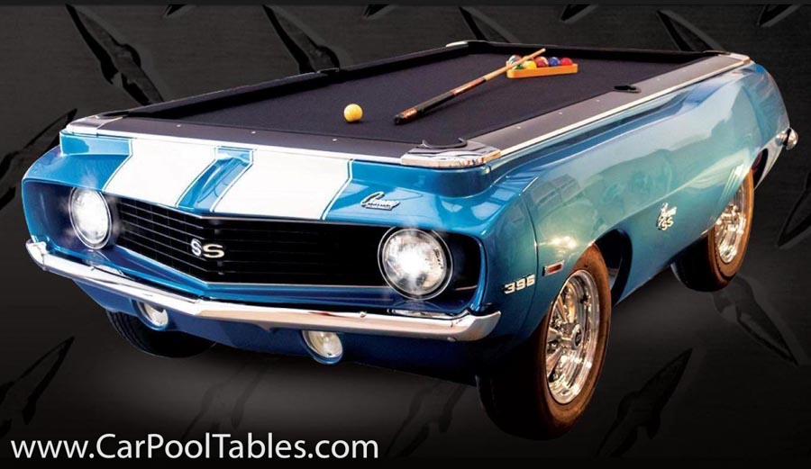 Custom Car Pool Tables