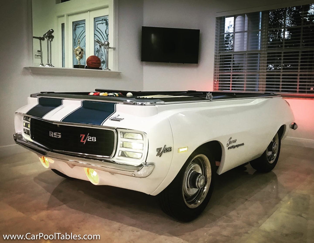 Camaro - 1969 SS & z28 Pool Table – CarPoolTables