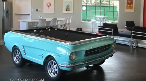 Custom Car Pool Tables