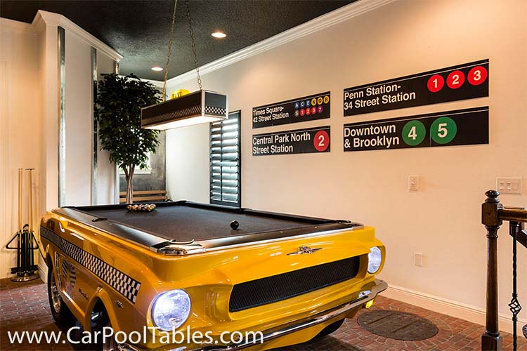 Ford Mustang - 1965 Collectors Edition Pool Table – CarPoolTables